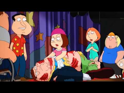 Family Guy - Peter gets attacked by a Puma