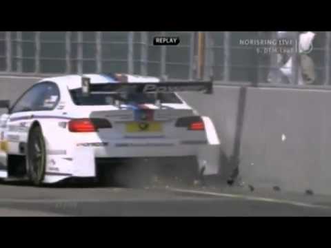 DTM Norisring 2013 Tomczyk Unfall