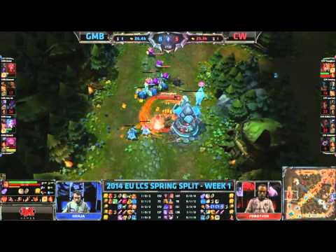 EU LCS Spring Split W1D1: Gambit Gaming vs Copenhagen Wolves Highlights