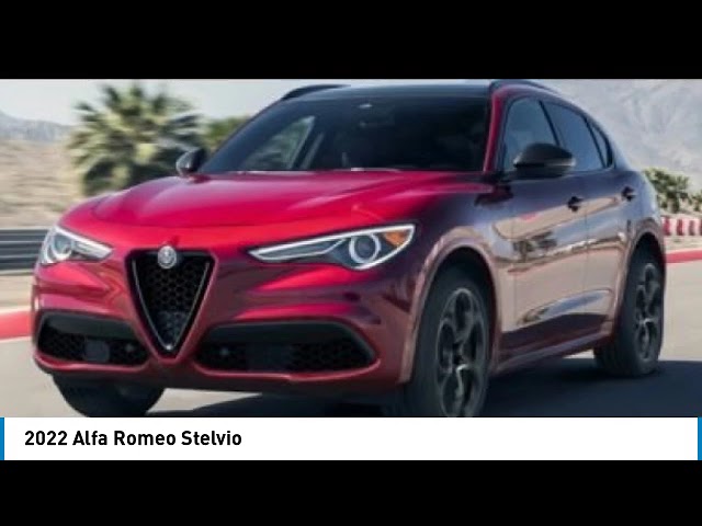 2022 Alfa Romeo Stelvio Veloce | HEATED SEATS & STEERING in Cars & Trucks in Strathcona County
