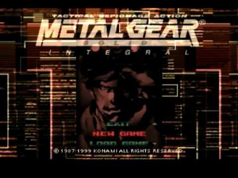 Metal Gear Solid Menu Theme