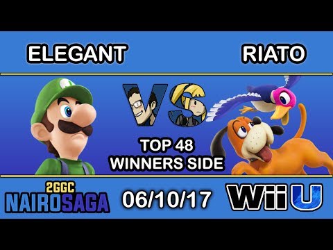 2GGC: Nairo Saga - BSD | Elegant (Luigi) Vs. Raito (Duck Hunt) - Top 48 Winners Side