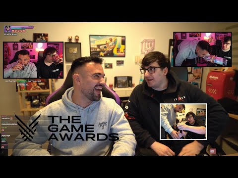 Crónica de una Borrachera Anunciada🍻 - IlloJuan y Mangel viendo los Game Awards - Mejores Momentos