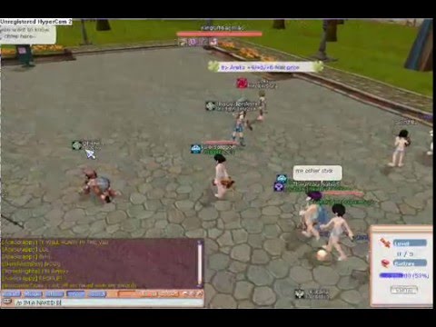 LARGEST NAKED PARADE IN FLYFF!