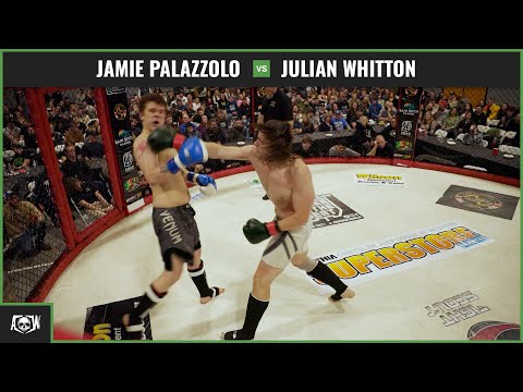 Jamie Palazzolo vs Julian Whitton - AM 175lb Kickboxing Fight | Arena Wars