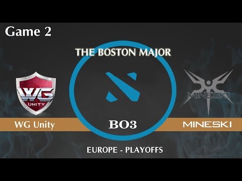 Mineski vs WG.Unity Highlights Game 2, The Boston Major 2016 - SEA Playoffs Day 2