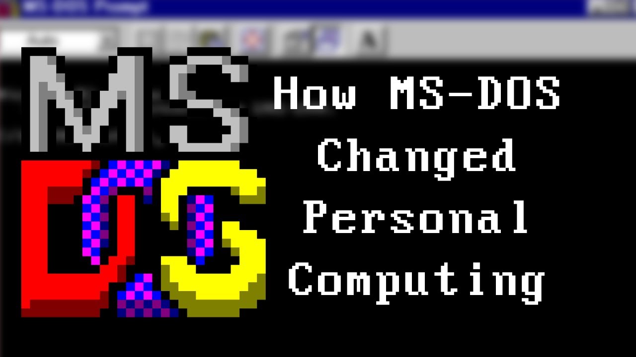 How MS-DOS Changed Personal Computing
