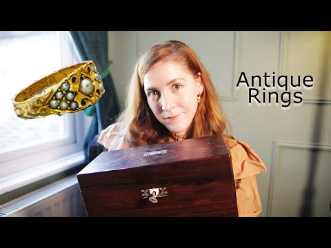 My Antique Ring Collection & why I love antiques