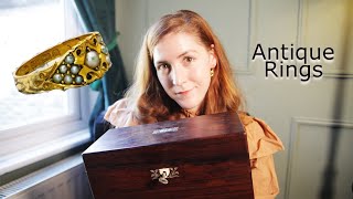 My Antique Ring Collection & why I love antiques