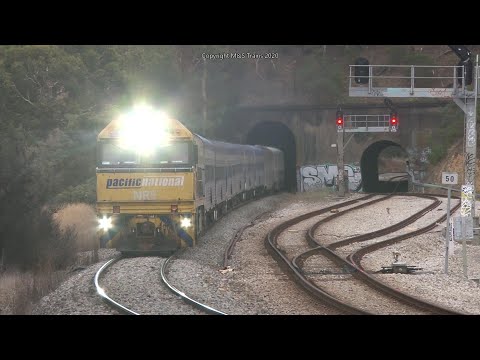 G540 leads the Overland - 133 Year Old Passenger Service saved!