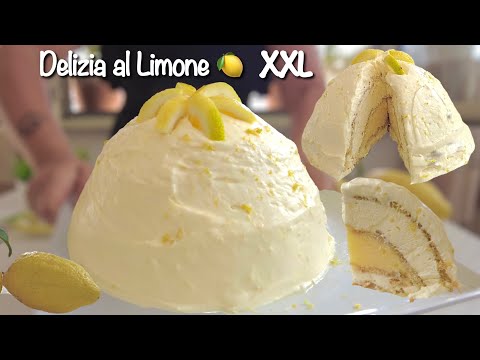 DELIZIA AL LIMONE  XXL 🍋 SENZA COTTURA dolce fresco e veloce 🍋