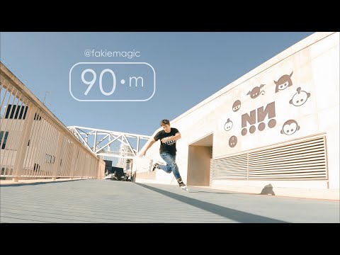 Fakie Magic on NN Skates V.m 4x90 Ninja Frames