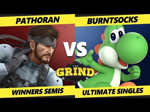 Smash Ultimate Tournament - Pathoran (Snake) Vs burntsocks (Yoshi) - The Grind 68 SSBU Winners Semis