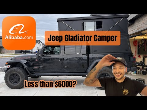 I Bought an Alibaba Camper and Installed It Solo on My Jeep Gladiator