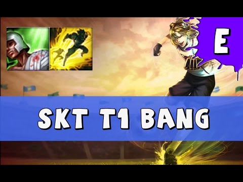 SKT T1 Bang as Ezreal vs Lucian ADC - HIGHLIGHTS - League of Legends