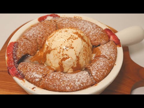 상큼한 여름 디저트 ! 자두 통밀 코블러 만들기 / 자두 파이 Whole Wheat Plum Cobbler Recipe / Plum Pie