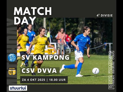 Samenvatting Kampong - DVVA, zaterdag 4 oktober 2025