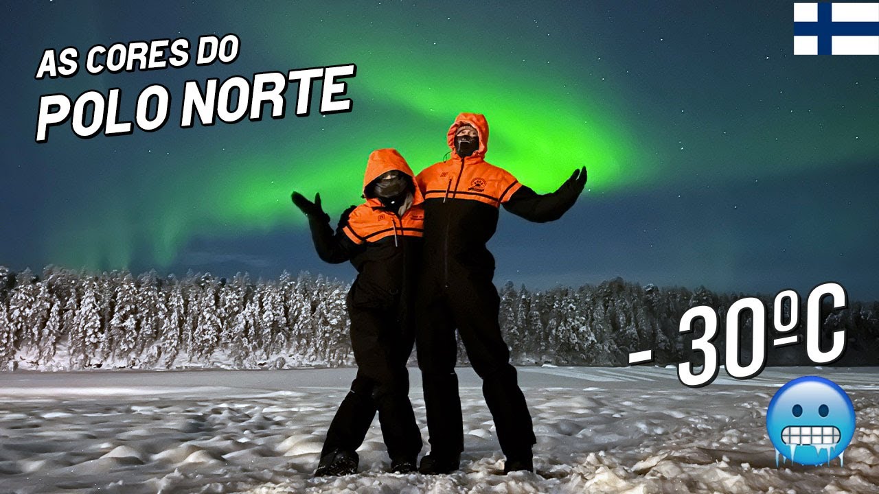 🇫🇮 CHEGAMOS NO POLO NORTE E VOCÊ NÃO VAI ACREDITAR NO QUE ENCONTRAMOS 😮 | Alemanizando
