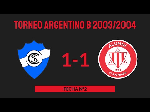 Torneo Argentino B 2003/2004 - Fecha N°2 - 9 de Julio (Rio Tercero) 1-1 Alumni