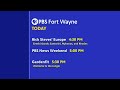 PBS Fort Wayne Schedule Bumper 2022