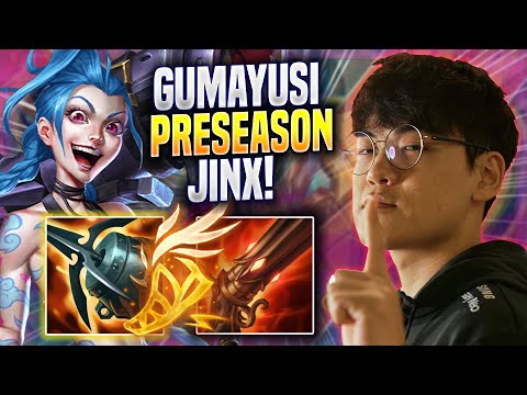GUMAYUSI TRIES JINX IN THE NEW PRESEASON! - T1 Gumayusi Plays Jinx ADC vs Caitlyn! | Preseason 2023