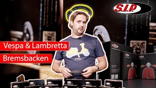 Vespa & Lambretta Bremsbacken SIP Performance Bremsbeläge