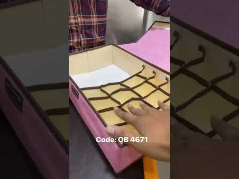 Underwear/Sock Storage Box (OB 4671)