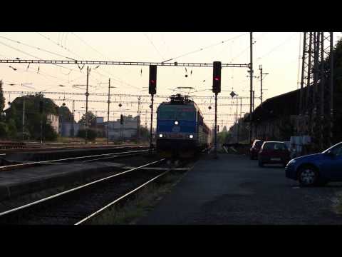 Os 6417 a IC 1014 Regiojet Lysá nad Labem 12.6.2015