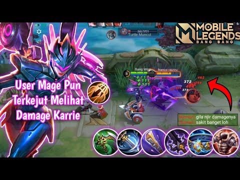 SESAKIT INIKAH DAMAGE KARRIE ATTACK SPEED SEKARANG ! XAVIER PUN LANGSUNG HILANG BEGITU SAJA - MLBB