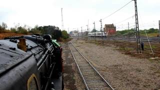 preview picture of video 'Train horn battle - Mora la Nova'