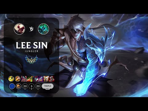 Lee Sin Jungle vs Hecarim - EUW Challenger Patch 12.22