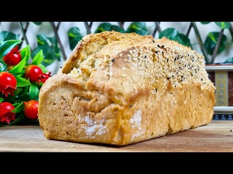 Crispy Outside, Soft Inside: The No-Knead Yogurt Bread Ready to Bake in 3 Minutes