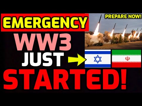 Emergency War Alert!! Israel Attacks Iran! Flights Grounded! WW3 Is Here!! Prepare Now!! - Patrick Humphrey News