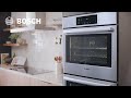 Bosch 30-Inch, 4.6 Cu. Ft. Built-In Single Wall Oven With Convection Technology - Right Sideopening Door - HBL5455RUC