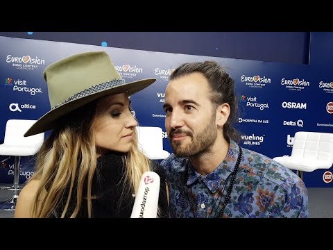 ZIBBZ - Stones - 2 questions after 1st rehearsal - Eurovision Song Contest 2018