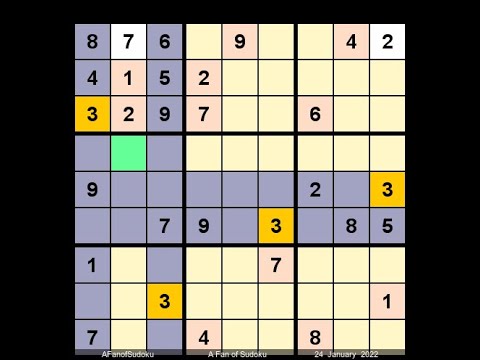 How to Solve The Hindu Sudoku Hard January 24, 2022