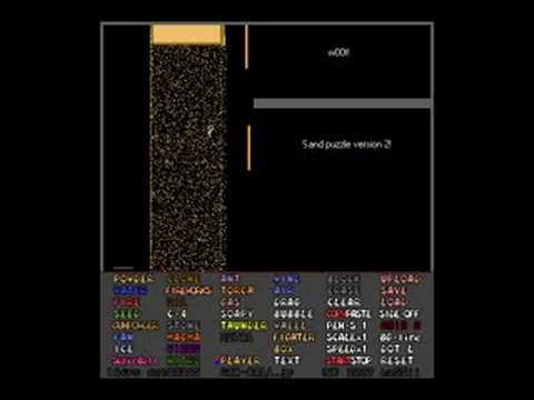 Sand Jumper Version 2 - The Powder Game