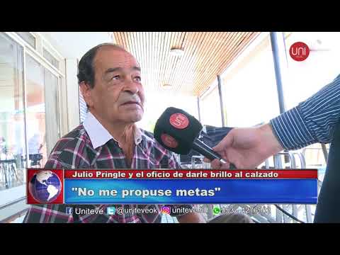 Lustrín con 40 años de oficio