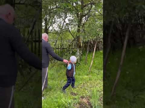 Ian și Ain la Dragoteni (găini, grădina, miel, oi :) )