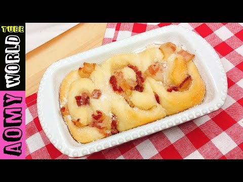 Bacon Roll Buns | Super Soft Bread | Milk Bread | Dinner Rolls | BAKE AT HOME | YUMMY ❤