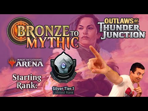 🥈 Bronze To Mythic: Episode 5 - Starting Rank: Silver 1 - MTG Arena: 🤠Outlaws Of Thunder Junction 🤠