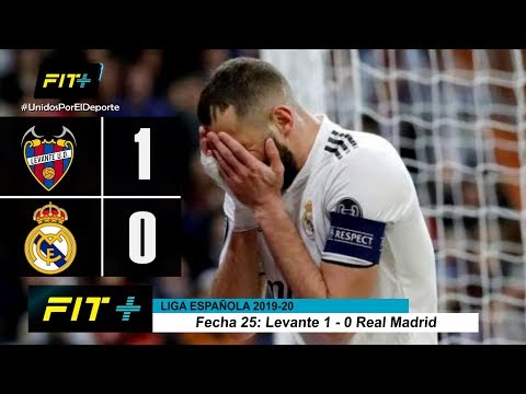 Resumen de Levante UD vs Real Madrid (1-0) | Liga Española - Fecha 25 | 2019-20 | +FÚTBOL