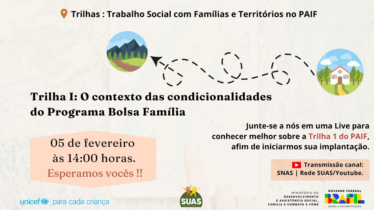 Trabalho Social com Famílias e Territórios no PAIF