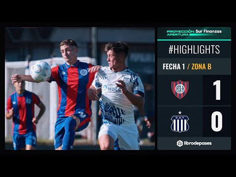 SAN LORENZO 1 - 0 TALLERES I Resumen del partido I #TorneoProyección Sur Finanzas Apertura