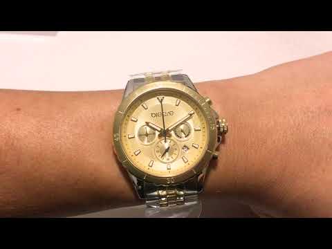 BREEZE Invernia Two Tone Stainless Steel Chronograph 712131.2 -  E-oro.gr