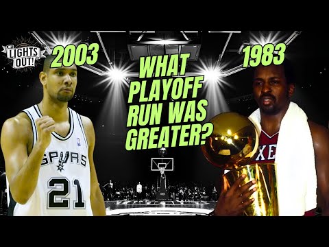 Tim Duncan Vs. Moses Malone: GREATER Individual Playoff Run?