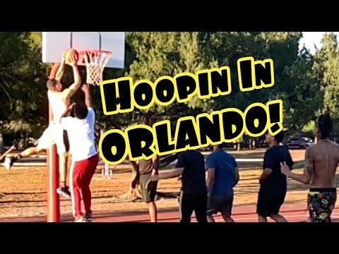 ISAIAH RIVERA GETTING BUCKETS IN ORLANDO, FLORIDA (Crazy Dunks!)