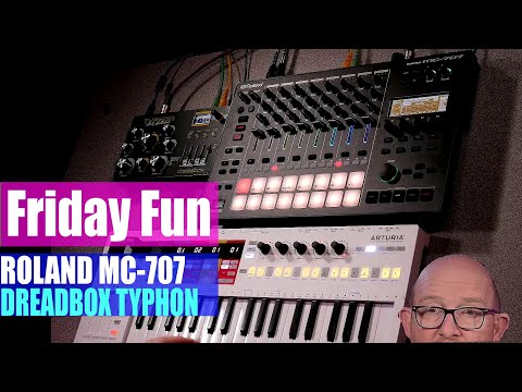 MC-707 Friday Fun Synth Jam