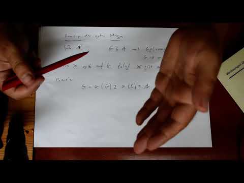 Maßtheorie: Prinzip der guten Mengen