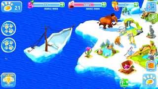 preview picture of video 'Обзор игры ** Ice Age Adventures ** для Андроид'